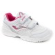 Joma Scarpe Ginnastica Junior - Mod. W.School JR 810 Bianco-Fuxia